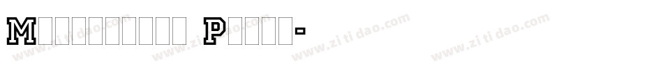 Mushmellow Plain字体转换